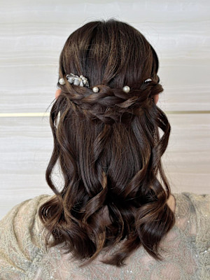 《あやね》ヘアセット／ハーフアップ