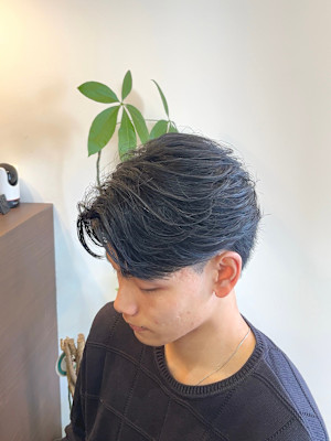 【毛流れ】フェザーパーマ