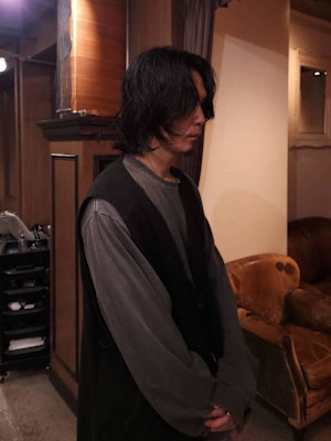 マッシュレイヤー　ルーズパーマ