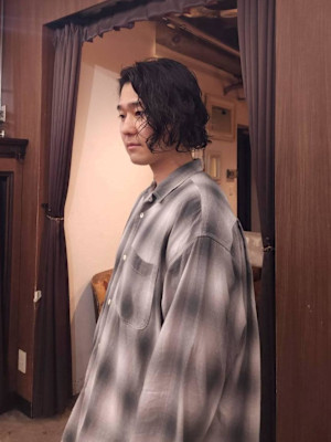 ニュアンスパーマボブスタイル