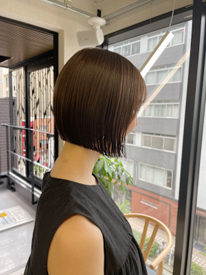 ボブ/ミニボブ/ショートボブ/ショート/切りっぱなしボブ