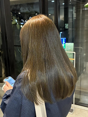 オリーブベージュ/ロング/大名