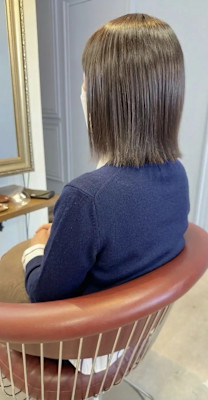 切りっぱなしボブ