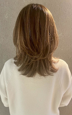 ハイライトベージュカラー/レイヤー