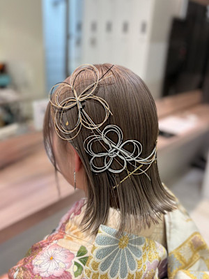 成人式アレンジ