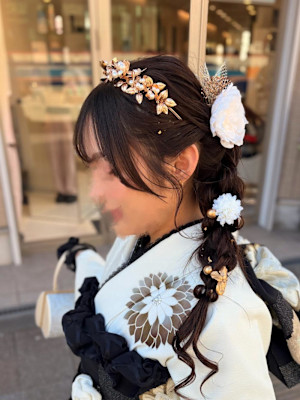 成人式アレンジ