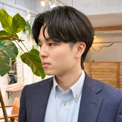 襟足のうきグセにはダウンパーマ　/コンマヘア/ビジネスヘア