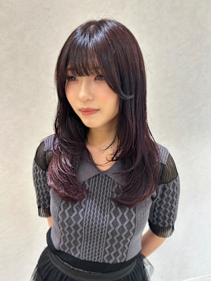 ハイレイヤー＋ピンクパープル