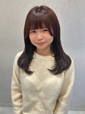 ロングレイヤースタイル