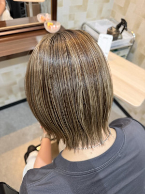 白髪気にならなくなる細めハイライト