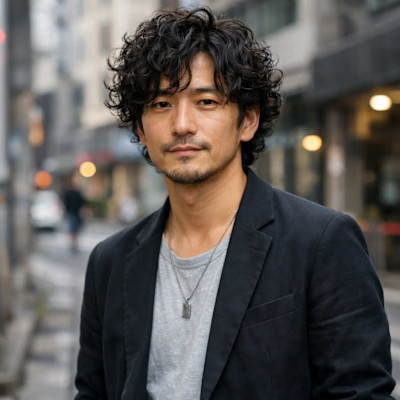 ミディアムプードルパーマ