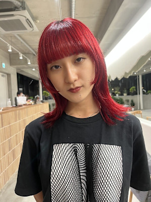 ウルフ×ビビッドレッド