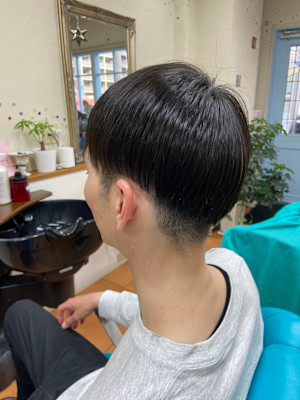 ツーブロックマッシュ