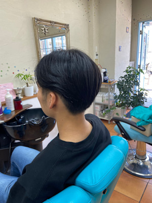 ナチュラルマッシュショート