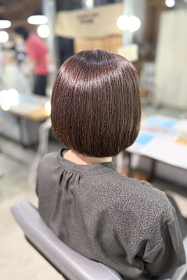 ラベンダーカラー/艶カラー