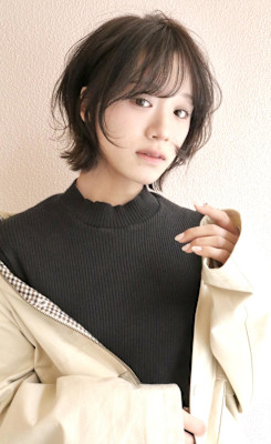 【buZon ブゾン】外はねくびれボブ×シースルーバング