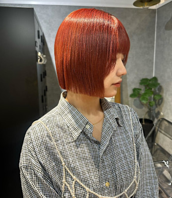 mini bob×cherry red