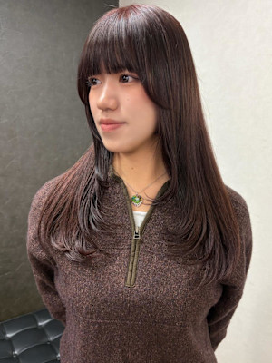 レイヤー+レッドブラウン