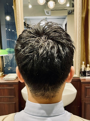 【50代 男性】ビジネス刈り上げショート