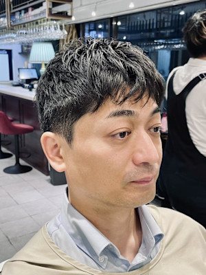 【50代 男性】ビジネス刈り上げショート