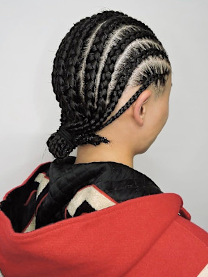 全頭コーンロウ