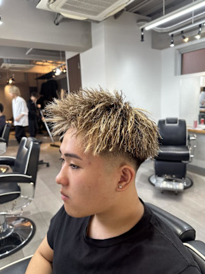 りつき/大宮/フェード/パイルツイスト/メッシュ