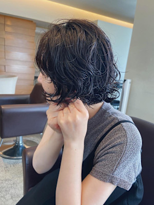 ボブパーマ/パーマスタイルパーマヘア髪型20代30代40代