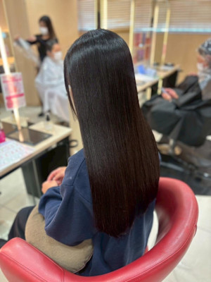 髪質改善ストレート