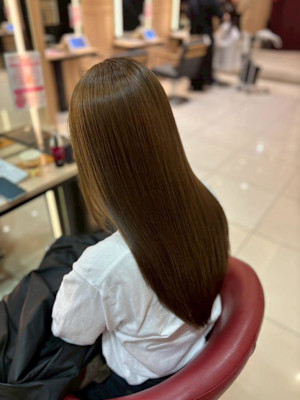 髪質改善ストレート