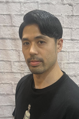 ツーブロ七三刈り上げ