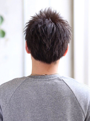 ショートアップバング爽やか