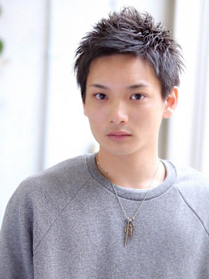 ショートアップバング爽やか