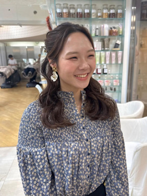 前撮りヘアメイク