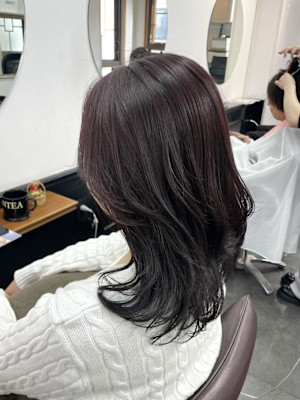 ミディアムレイヤー/海外レイヤー/顔周りレイヤー/