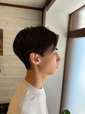 清潔感アップ◎ナチュラル刈り上げショート