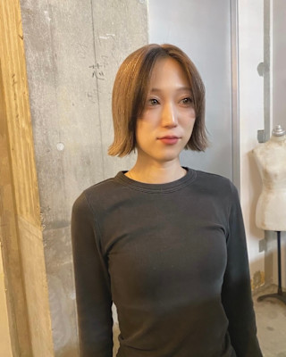 ステップボーンカットボブスタイル/イメチェン/美髪