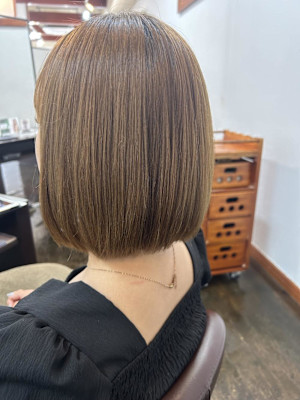 髪質改善ストレート