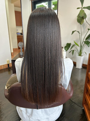 髪質改善ストレート
