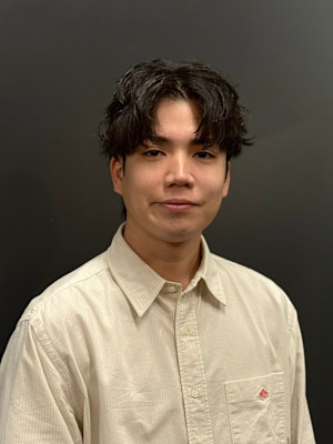 【センターパート】パーマスタイル