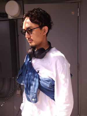 ニュアンスパーマ前下がりのショート