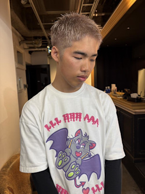 メンズ　ハイトーン