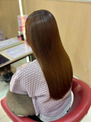 髪質改善ストレート