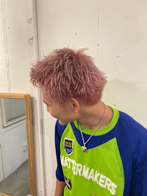 メンズ　ハイトーン