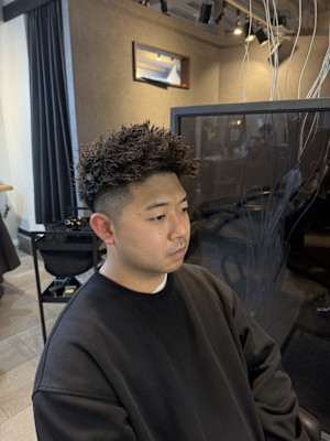 大宮/カット/短髪/毛流れ/センターパート