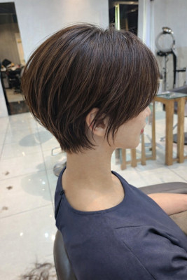 【小田急相模原】丸みと軽やかさのくびれショート