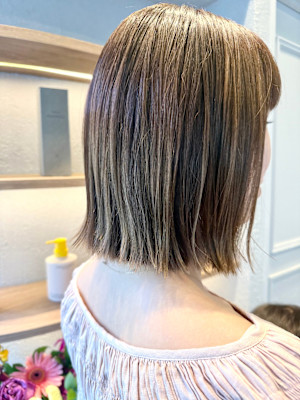 可愛さのナチュラルボブ