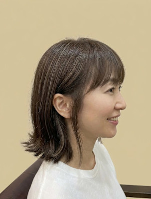 シークレットハイライト白髪ぼかしカラー☆