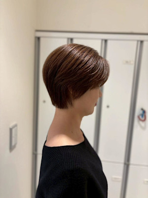 【伊勢原】ショートカット×ブラウンカラー