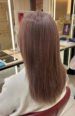 【伊勢原】ブリーチありベージュカラー