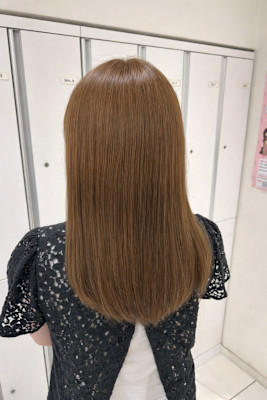 【伊勢原】ブリーチなしミルキーベージュ